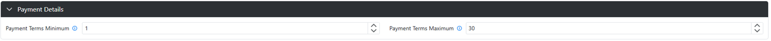 Payment Details