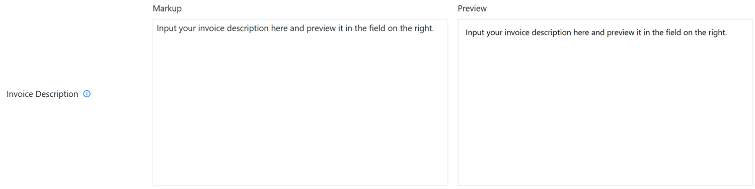 Invoice Content