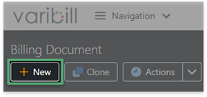Navigation to Billing Document